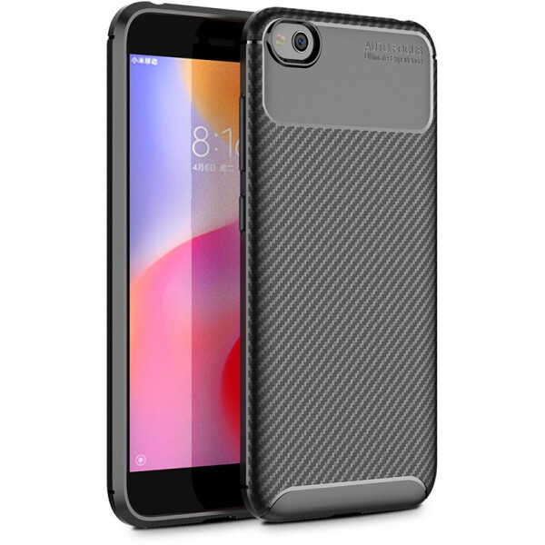 

Чехол-накладка TOTO TPU Carbon Fiber (1,5mm) Xiaomi Redmi Go Black