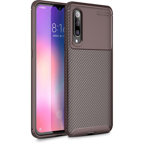 

Чехол-накладка TOTO TPU Carbon Fiber 1,5mm Case Xiaomi Mi 9 Coffee