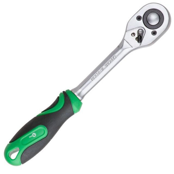 

Трещоточная Рукоятка 72 Зуба 1/2", Cr-V. Intertool Ht-2126