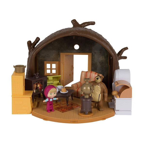 

Игровой набор Simba Домик Мишки из м/ф Маша и Медведь (9301632)