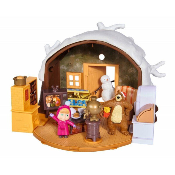 

Игровой набор Simba Зимний Домик Медведя из м/ф Маша и Медведь (9301023)