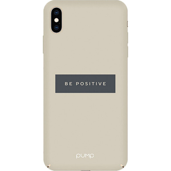 

Чехол-накладка PUMP Tender Touch Case for iPhone X/XS Be Positive