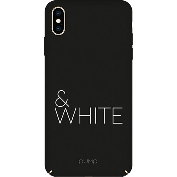 

Чехол-накладка PUMP Tender Touch Case for iPhone X/XS Black&White