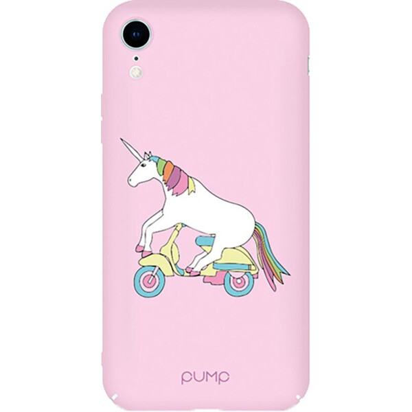 

Чехол-накладка PUMP Tender Touch Case for iPhone XR Unicorn Biker