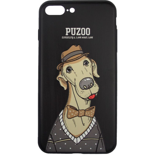 

Чехол-накладка PUZOO Artdog Phone iPhone 7 Plus/8 Plus Black Bean