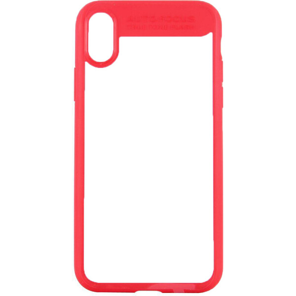 

Чехол-накладка Rock TPU plusPU Clarity Series Case Apple iPhone X Red
