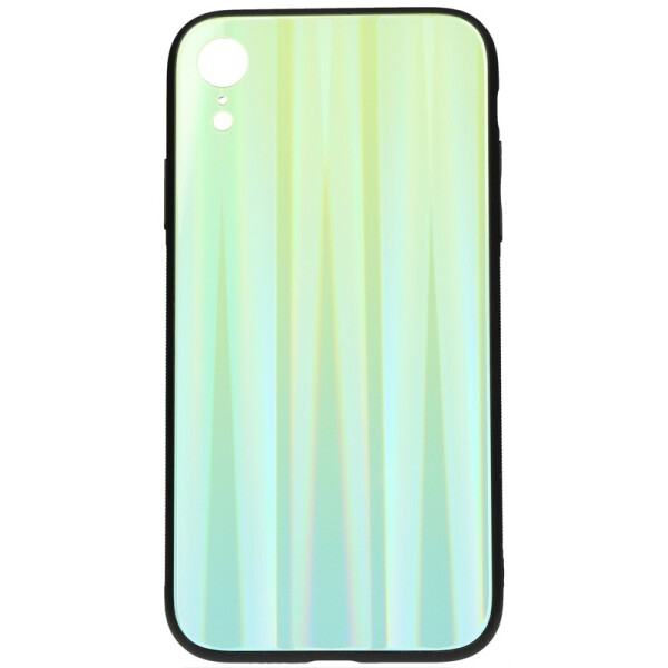 

Чехол-накладка TOTO Aurora Print Glass Case для Apple iPhone Xr Green