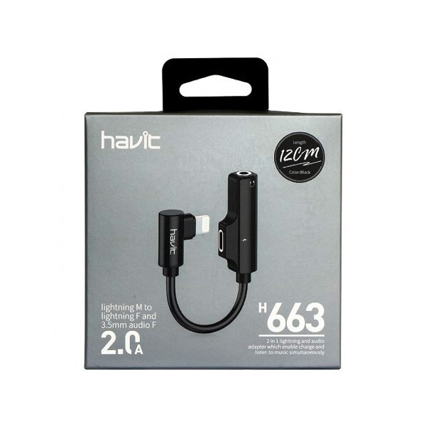 

Кабель Havit Hv-H663 Aux 3.5Mm Аудио Кабель