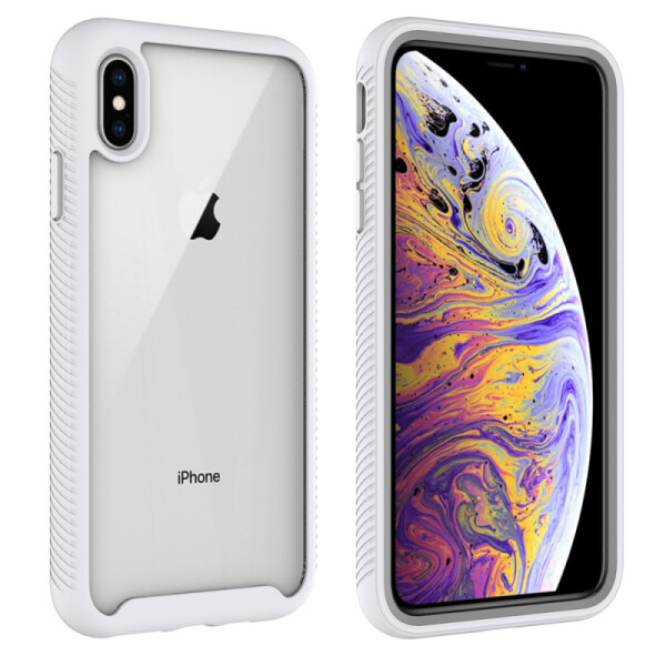 

Ударопрочный чехол Full-body Bumper Case для Apple iPhone XS Max (6.5) (Белый) (725405)