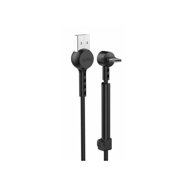 

Кабель Havit Hv-H697 Type-C С Подставкой (Черный)