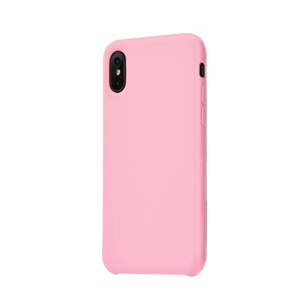 

Чехол-накладка TOTO Full covered rubberized PC case iPhone X Pink