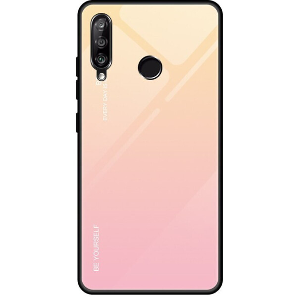 

Чехол-накладка TOTO Glass Case Gradient для Huawei P Smart+ 2019 Pink