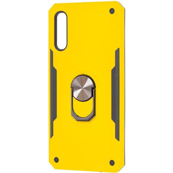 

Ударопрочный чехол SG Ring Color магнитный держатель для Samsung Galaxy A50 (A505F) / A50s / A30s (Желтый) (718383)