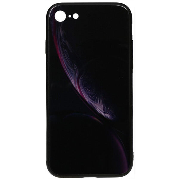 

Чехол-накладка TOTO Print Glass Space Case для Apple iPhone 7/8 Black