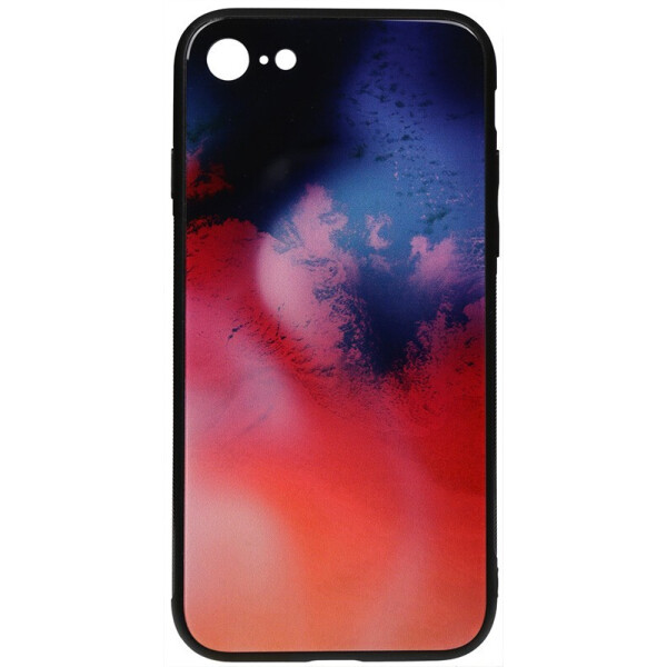 

Чехол-накладка TOTO Print Glass Space Case для Apple iPhone 7/8 Candy