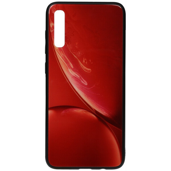

Чехол-накладка TOTO Print Glass Space Case для Samsung Galaxy A70 Red
