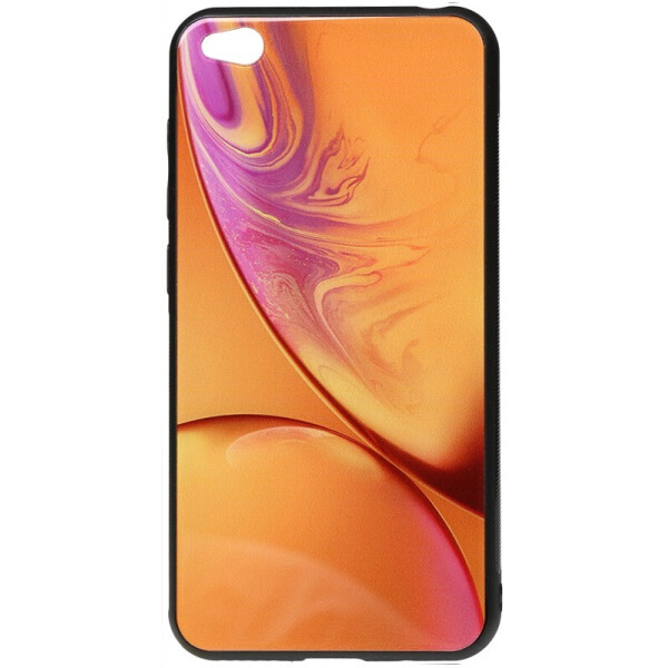 

Чехол-накладка TOTO Print Glass Space Case для Xiaomi Redmi Go Yellow