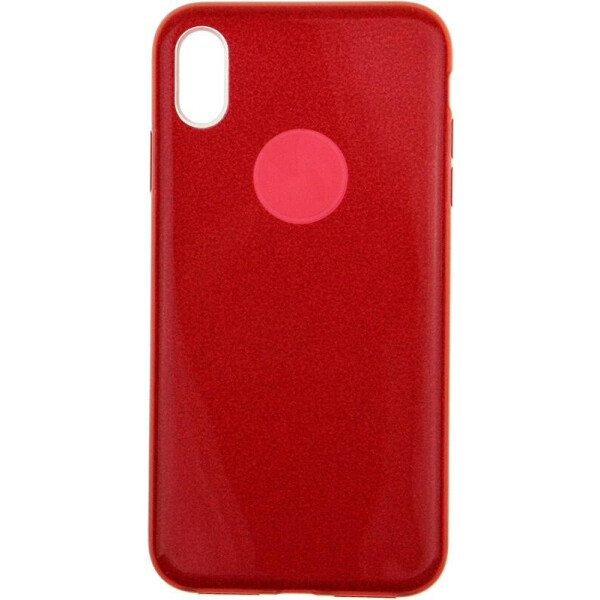 

Чехол-накладка TOTO TPU Case Rose series 3 IN 1 iPhone Xs Max Red