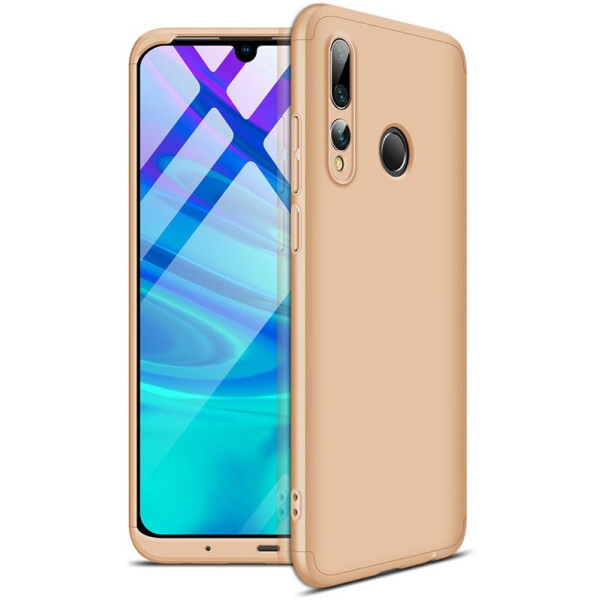 

Чехол-накладка GKK 3 in 1 Hard PC Case Huawei P Smart+ 2019 Gold