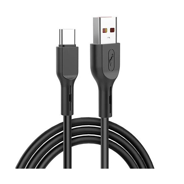 

Кабель Skydolphin S58T Type-C 2.4A (Черный)