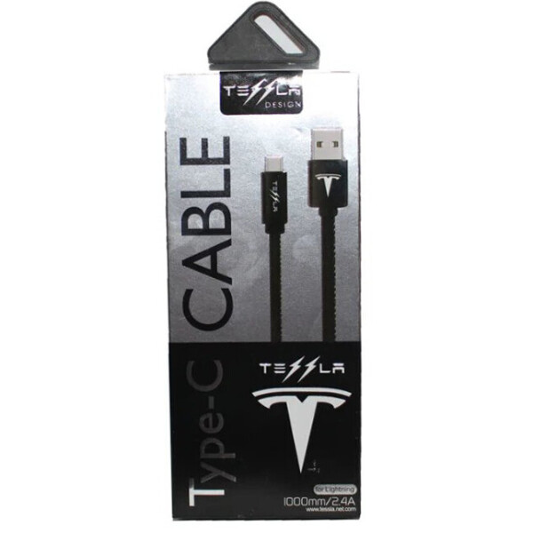 

Кабель Tesla Type-C 2.4A (Черный)