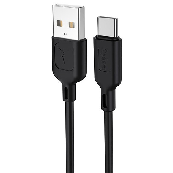 

Кабель T-Phox Fast T-C829 Type-C 3A 1.2M (Черный)