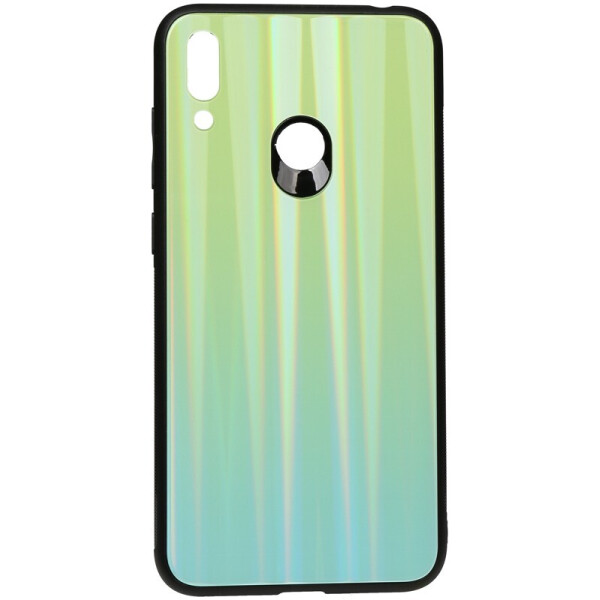 

Чехол-накладка TOTO Aurora Print Glass Case для Huawei Y7 2019 Green