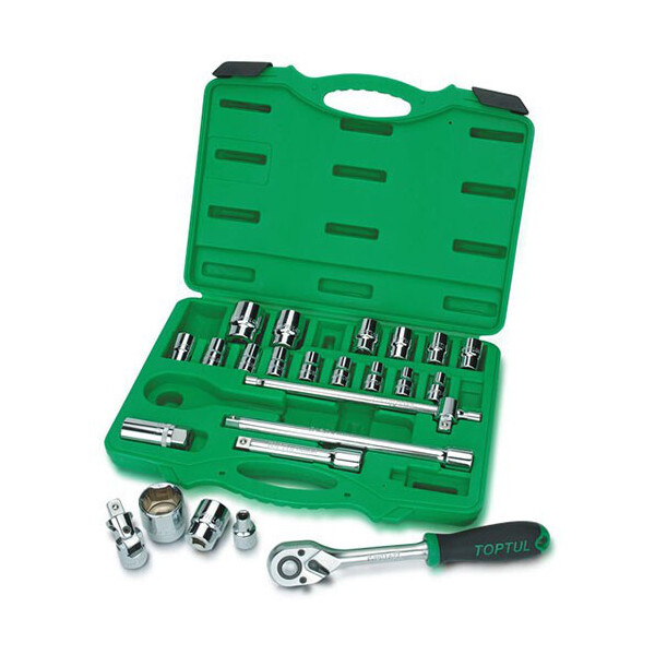 

Набор Инструмента Головки С Трещоткой Toptul 1/2" 24Ед. Gcai2401