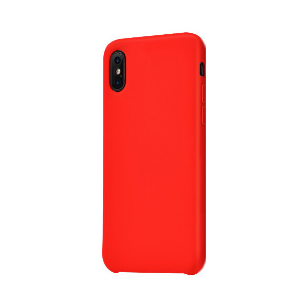 

Чехол-накладка TOTO Full covered rubberized PC case iPhone X Red