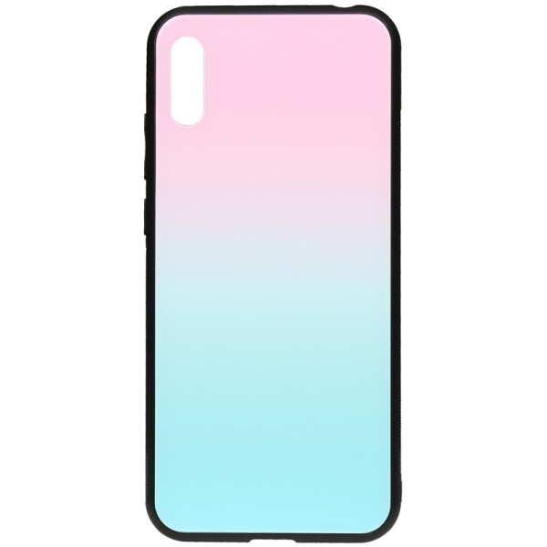 

Чехол-накладка TOTO Glass Case Gradient для Huawei Y6 2019 Turquoise