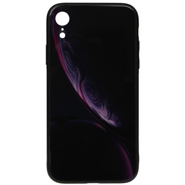 

Чехол-накладка TOTO Print Glass Space Case для Apple iPhone XR Black