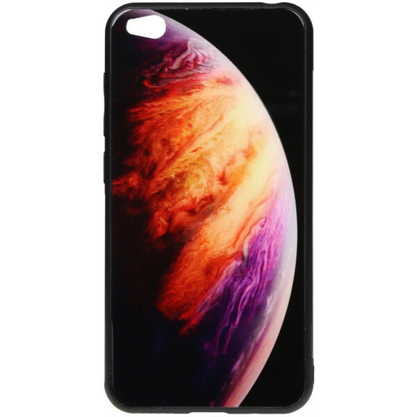 

Чехол-накладка TOTO Print Glass Space Case для Xiaomi Redmi Go Lilac