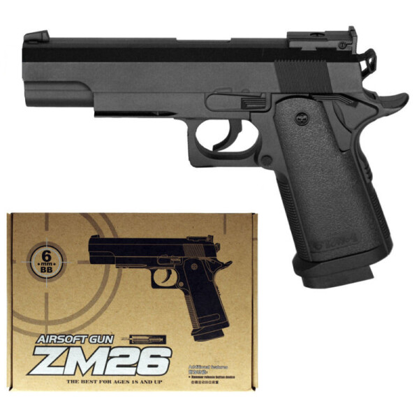 

Пистолет Cyma Zm26 С Пульками,метал.