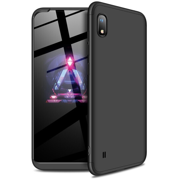 

Чехол-накладка GKK 3 in 1 Hard PC Case Samsung Galaxy A10 Black