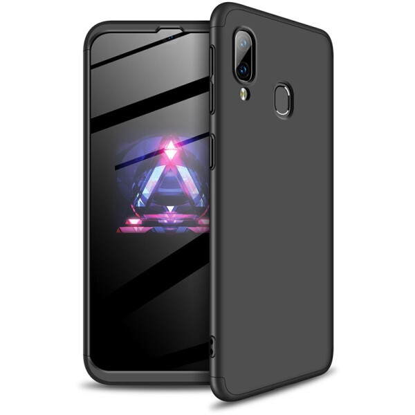 

Чехол-накладка GKK 3 in 1 Hard PC Case Samsung Galaxy A40 Black