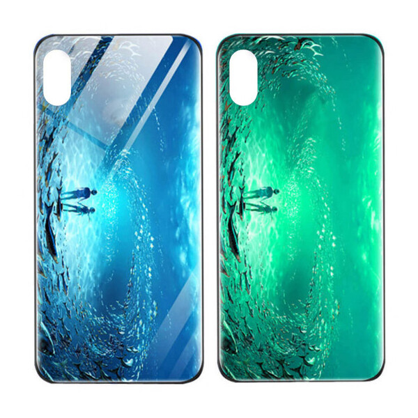 

TPU+Glass чехол светящийся в темноте для Xiaomi Redmi 7A (Под водой) (717530)