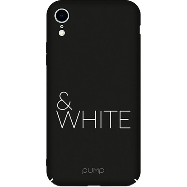 

Чехол-накладка PUMP Tender Touch Case for iPhone XR Black&White