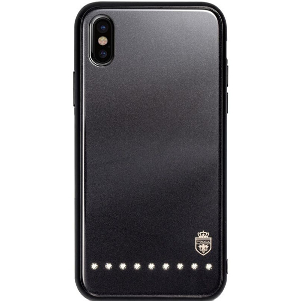 

Чехол-накладка Remax Batili Series Glass Case iPhone X/Xs Black