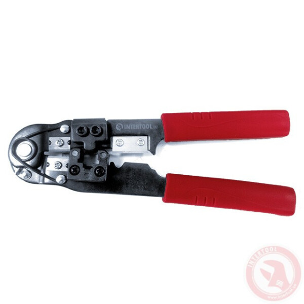 

Клещи Для Обжима Rj 45 (8Р8С) Intertool Ht-7054