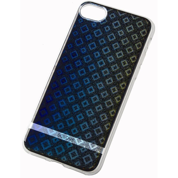 

Чехол-накладка Solove TPU case 3D B2 with figure iPhone 7 Black