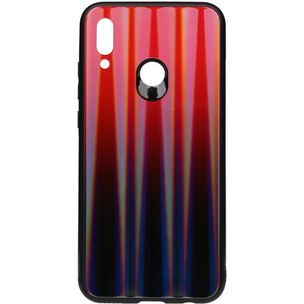 

Чехол-накладка TOTO Aurora Print Glass Case для Apple iPhone Xr Red