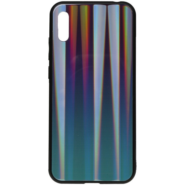 

Чехол-накладка TOTO Aurora Print Glass Case для Huawei Y6 2019 Blue
