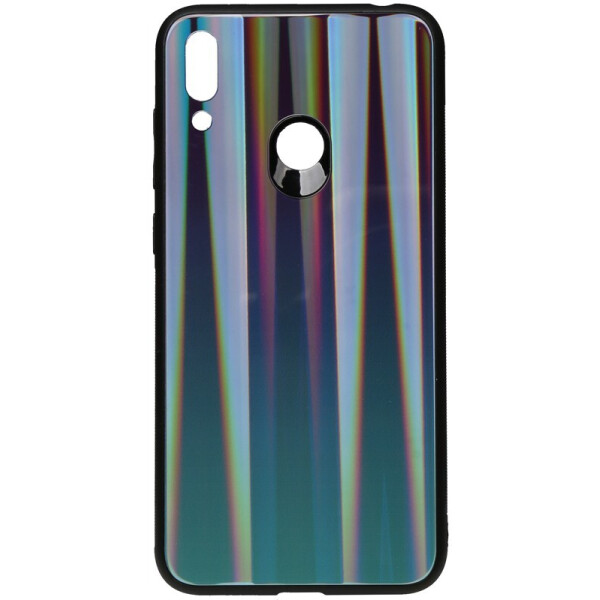 

Чехол-накладка TOTO Aurora Print Glass Case для Huawei Y7 2019 Blue
