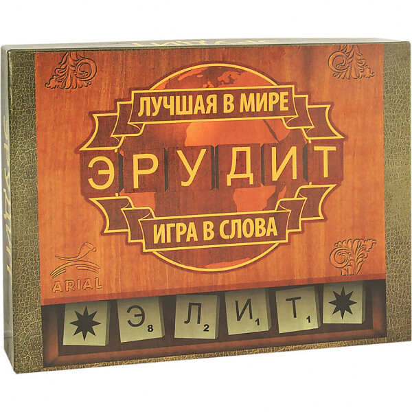 

Настольная Игра Arial Эрудит-Элит (Рос.) 910190