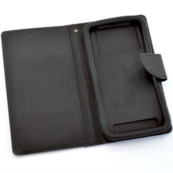 

Универсальный чехол-книжка 4you Fancy для смартфонов 5.3-5.7 (black) (717291)