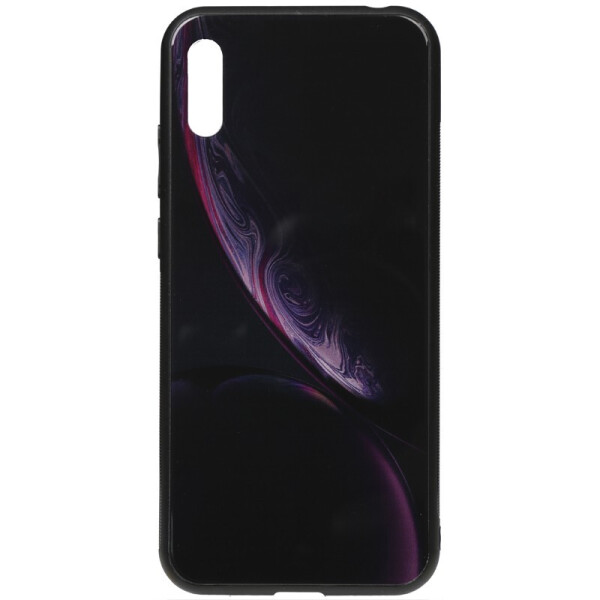 

Чехол-накладка TOTO Print Glass Space Case для Huawei Y6 2019 Black