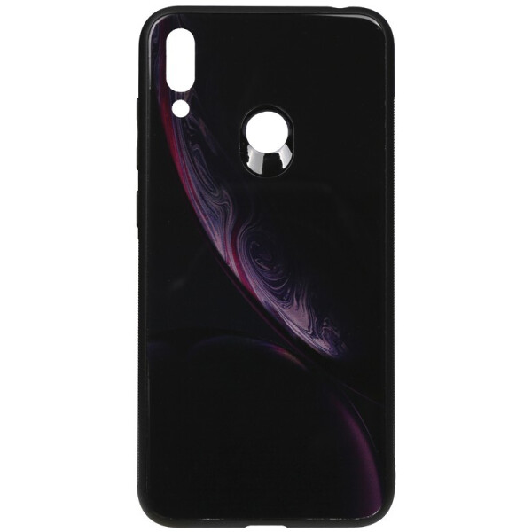 

Чехол-накладка TOTO Print Glass Space Case для Huawei Y7 2019 Black