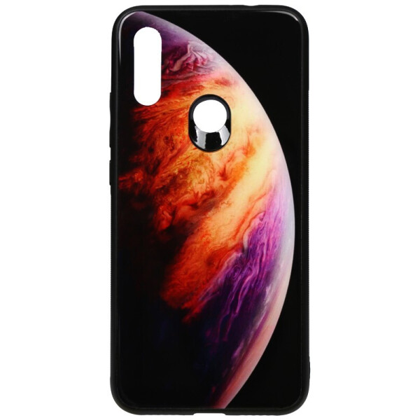 

Чехол-накладка TOTO Print Glass Space Case для Xiaomi Redmi 7 Lilac