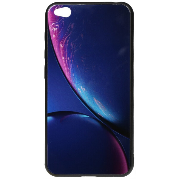 

Чехол-накладка TOTO Print Glass Space Case для Xiaomi Redmi Go Blue