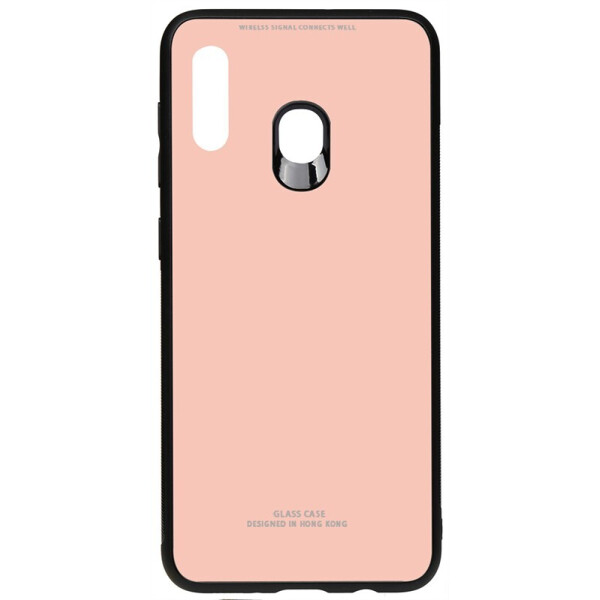 

Чехол-накладка TOTO Pure Glass Case для Samsung Galaxy A20/A30 Pink